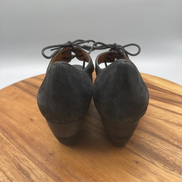 Miz Mooz Sandals Womens Size 9.5 Black Leather Casual Mary Jane Y2K Comfort - Picture 4 of 9